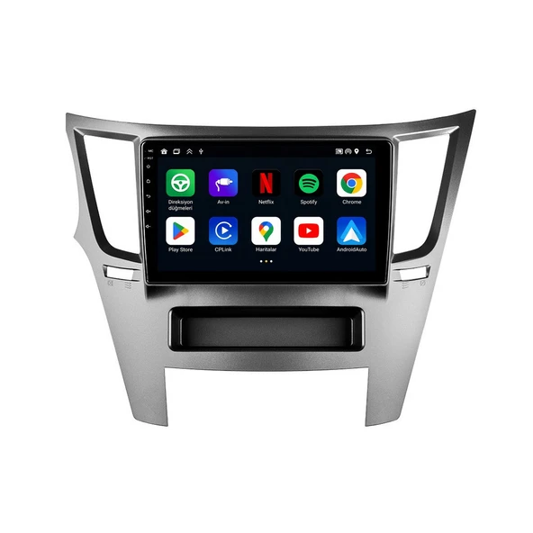 Subaru Legacy 2010-2012 Android Multimedya 9 inç 8-64 GB CarPlay Navigasyon Ekran ürün görseli 1