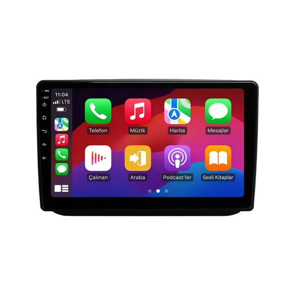 Skoda Fabia 2008-2014 Android Multimedya 10 inç 8-128 GB Pro CarPlay Navigasyon Ekran ürün görseli 1