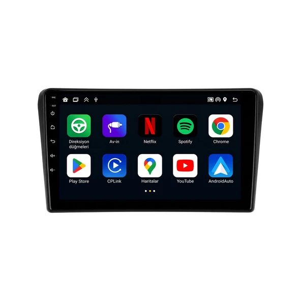 Toyota Avensis 2003-2009 Android Multimedya 9 inç 8-128 GB Pro CarPlay Navigasyon Ekran ürün görseli 1
