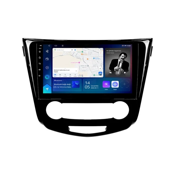 Nissan X-Trail 2014-2021 Android Multimedya 9 inç 6-64 GB CarPlay Navigasyon Ekran ürün görseli 1
