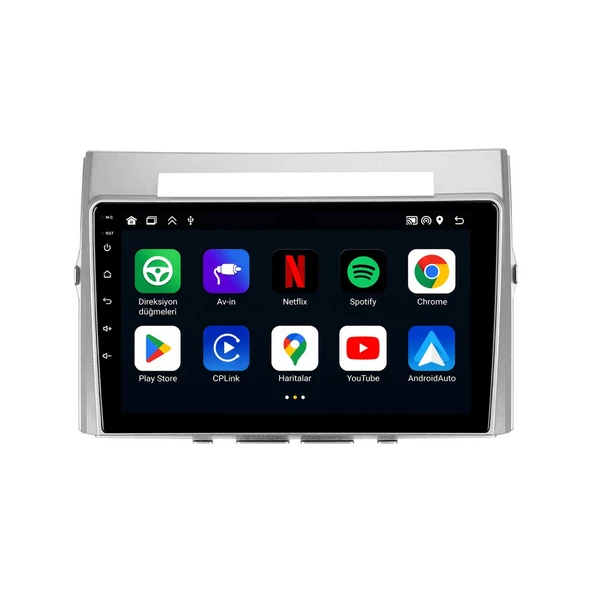 Toyota Verso 2002-2008 Android Multimedya 9 inç 8-128 GB CarPlay Navigasyon Ekran ürün görseli 1