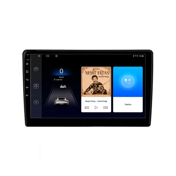 Skoda Yeti 2010-2017 Android Multimedya 10 inç 10-256 GB Pro CarPlay Navigasyon Ekran ürün görseli 1