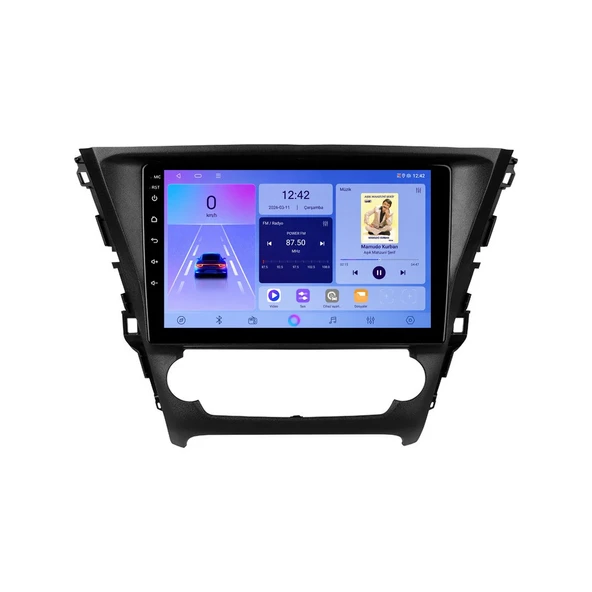Toyota Avensis 2015-2018 Android Multimedya 10 inç 8-64 GB CarPlay Navigasyon Ekran ürün görseli 1