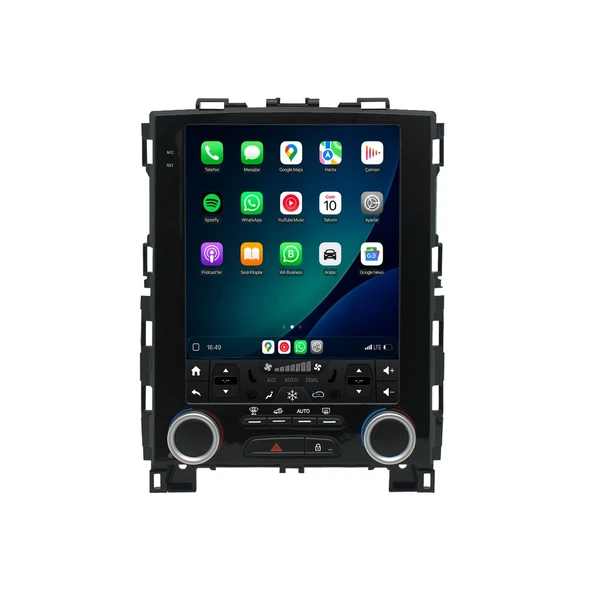 Renault Megane 2016-2023 Android Multimedya 9,7 inç 8-128 GB CarPlay Navigasyon Ekran ürün görseli 1