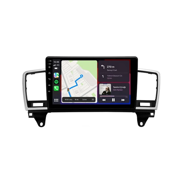 Mercedes ML 2012-2015 Android Multimedya 9 inç 4-64 GB CarPlay Navigasyon Ekran ürün görseli 1