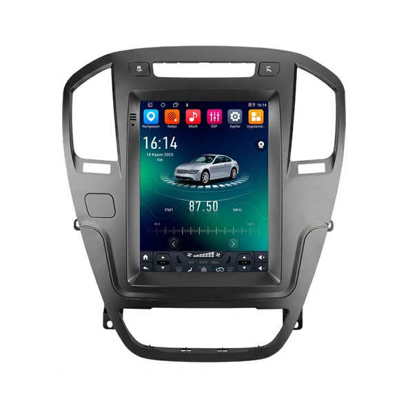 Opel Insignia 2009-2012 Android Multimedya 9,7 inç 10-256 GB Pro CarPlay Navigasyon Ekran ürün görseli 1