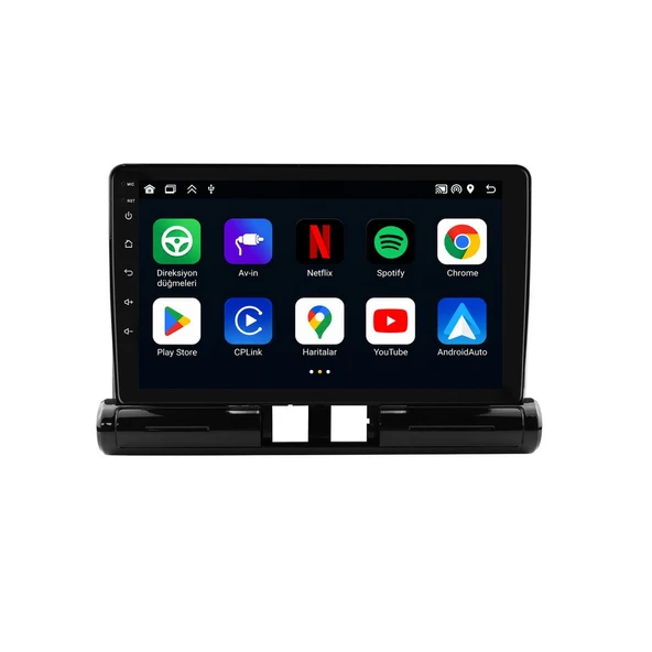 Citroen C3 2016-2024 Android Multimedya 9 inç 8-128 GB CarPlay Navigasyon Ekran ürün görseli 1