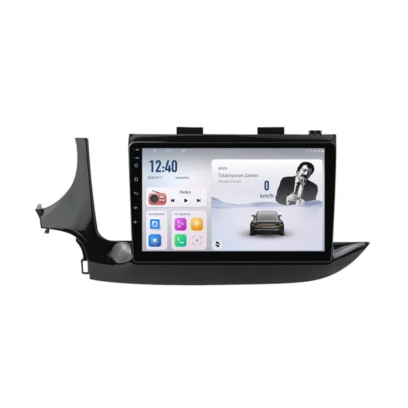 Opel Mokka X 2016-2019 Android Multimedya 9 inç 8-128 GB Pro CarPlay Navigasyon Ekran ürün görseli 1