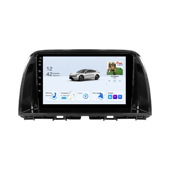 Mazda CX-5 2012-2015 Android Multimedya 9 inç 8-64 GB CarPlay Navigasyon Ekran ürün görseli 1