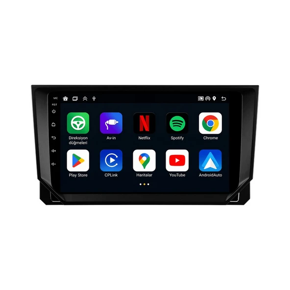 Seat Ibiza 2017-2021 Android Multimedya 9 inç 4-64 GB CarPlay Navigasyon Ekran ürün görseli 1