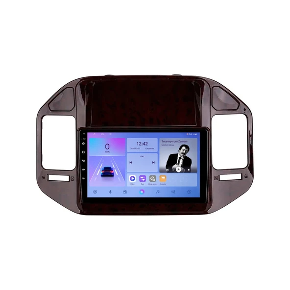 Mitsubishi Pajero 2004-2007 Android Multimedya 9 inç 8-128 GB Pro CarPlay Navigasyon Ekran ürün görseli 1