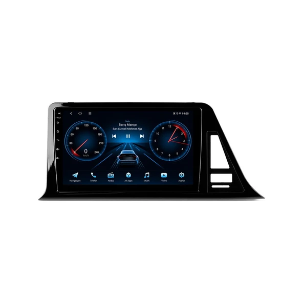 Toyota C-HR 2016-2020 Android Multimedya 9 inç 6-64 GB CarPlay Navigasyon Ekran ürün görseli 1
