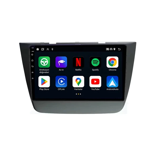 MG ZS EV 2020-2021 Android Multimedya 10 inç 6-64 GB CarPlay Navigasyon Ekran ürün görseli 1