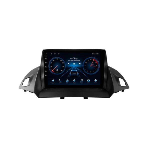Ford Grand C-Max 2011-2017 Android Multimedya 9 inç 4-64 GB CarPlay Navigasyon Ekran ürün görseli 1