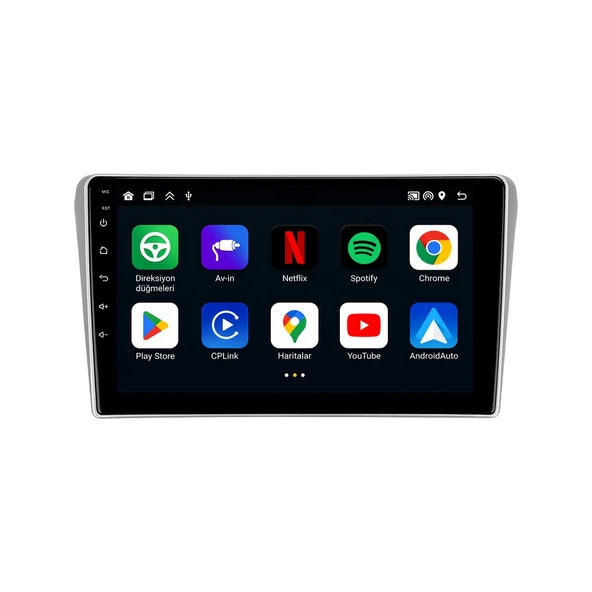 Toyota Avensis 2003-2009 Android Multimedya 9 inç 8-64 GB CarPlay Navigasyon Ekran ürün görseli 1
