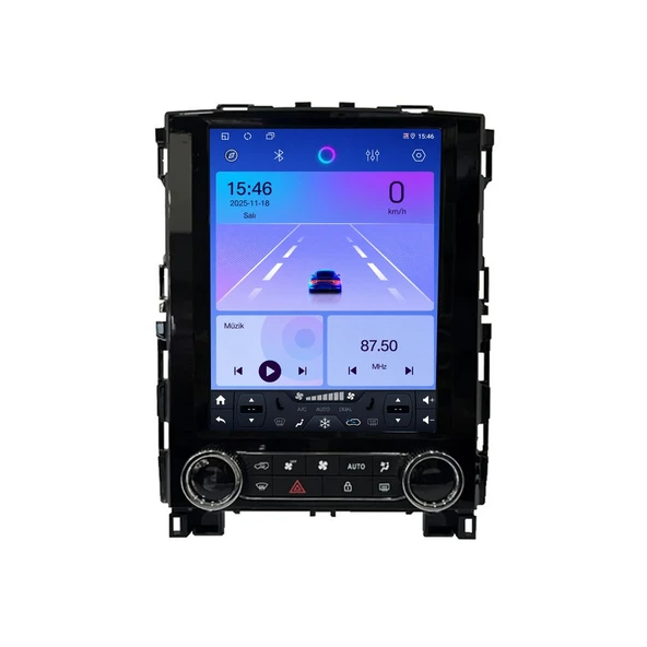 Renault Megane 2016-2023 Android Multimedya 9 inç 8-64 GB CarPlay Navigasyon Ekran ürün görseli 1