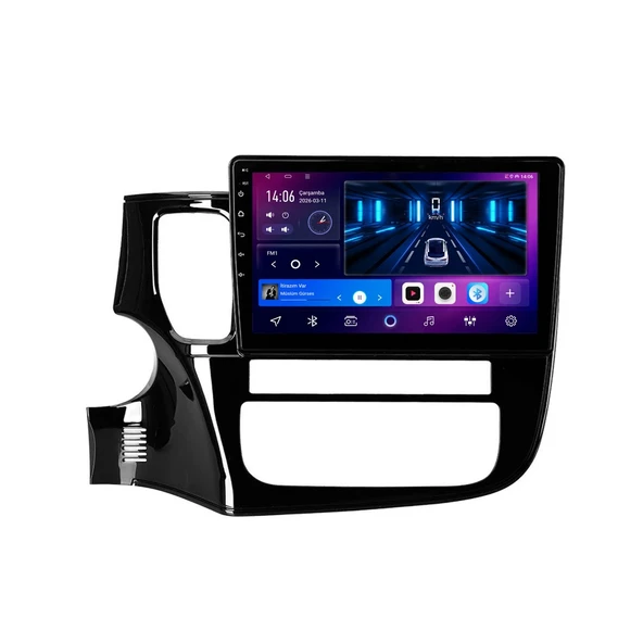Mitsubishi Outlander 2013-2017 Android Multimedya 10 inç 8-128 GB CarPlay Navigasyon Ekran ürün görseli 1