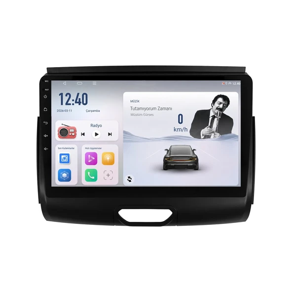 Smart Dragon Ford Ranger 2016-2022 9 inç 6-64 GB Android Carplay Multimedya ürün görseli 1