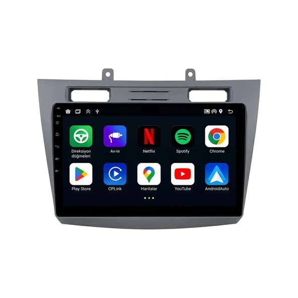 Ford Tourneo Connect 2009-2013 Android Multimedya 10 inç 10-256 GB Pro CarPlay Navigasyon Ekran ürün görseli 1