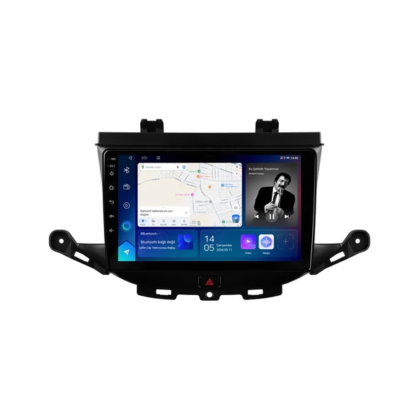 Opel Astra 2015-2021 Android Multimedya 9 inç 8-64 GB CarPlay Navigasyon Ekran ürün görseli 1