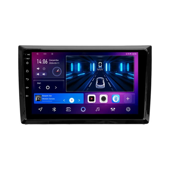 Volkswagen Beetle 2012-2018 Android Multimedya 9 inç 8-64 GB CarPlay Navigasyon Ekran ürün görseli 1