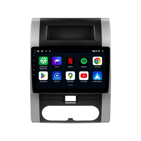 Nissan X-Trail 2008-2013 Android Multimedya 10 inç 4-64 GB CarPlay Navigasyon Ekran ürün görseli 1