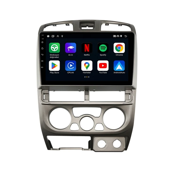 Isuzu D-Max 2004-2007 Android Multimedya 9 inç 4-64 GB CarPlay Navigasyon Ekran ürün görseli 1