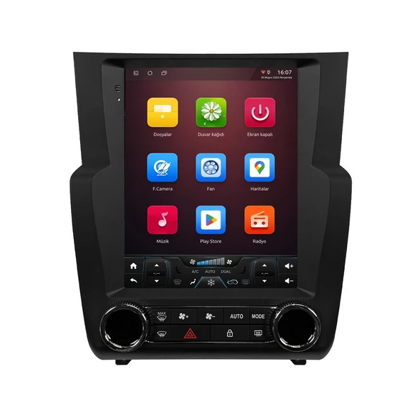 Citroen C4 2011-2016 Android Multimedya 9,7 inç 6-64 GB CarPlay Navigasyon Ekran ürün görseli 1
