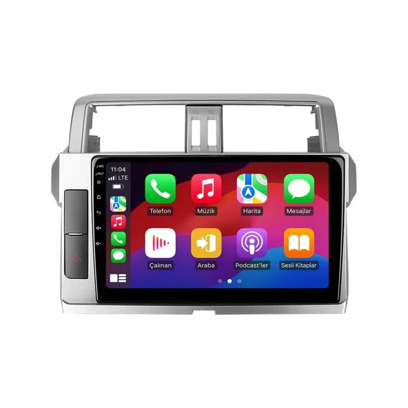 Toyota Land Cruiser Prado 2014-2018 Android Multimedya 10 inç 8-64 GB CarPlay Navigasyon Ekran ürün görseli 1