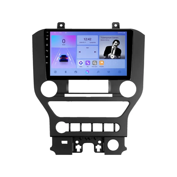 Smart Dragon Ford Mustang 2015-2021 9 inç 6-64 GB Android Carplay Multimedya ürün görseli 1