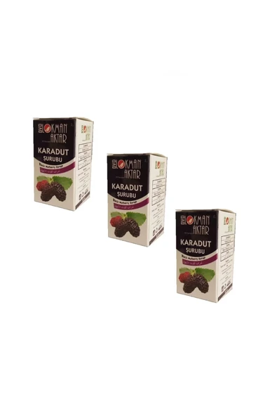 Lokman Aktar Karadut Şurubu 3 x 50 ML, Lokman Aktar ürün görseli 1