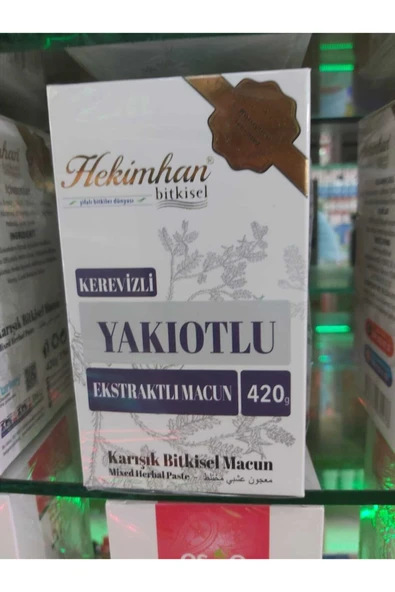 hekimhan bitkisel Kerevizli Yakıtotlu Ekstraktlı Macun 420 Gr ürün görseli 1