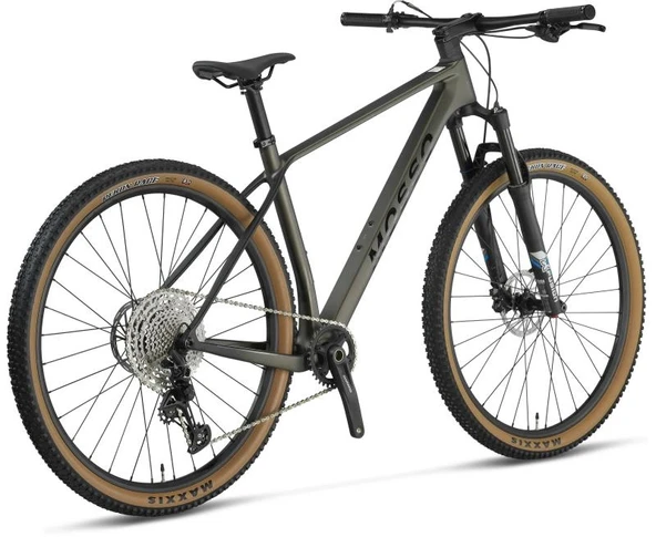 MOSSO LANTOP 612 PLUS HD ERKEK DAĞ BİSİKLETİ KARBON 430H  29 JANT 12 VİTES MAT SİYAH GRİ ürün görseli 1