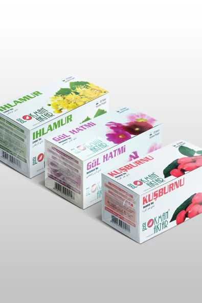 DVD Lokman Aktar Karma Iki 3'lü 60 Adet Bardak Poşet Çay 120 Gr ürün görseli 1