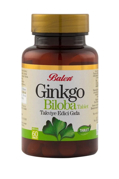 genel tr Ginkgo Biloba 600 mg 60 Tablet ürün görseli 1
