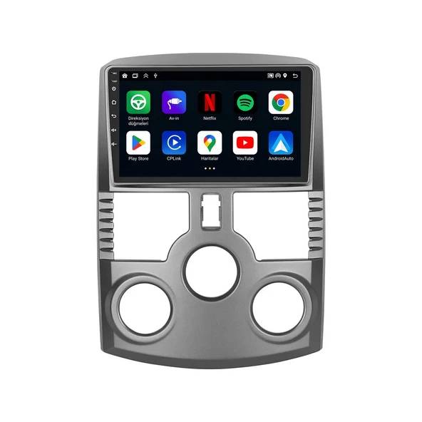Daihatsu Terios 2007-2011 Android Multimedya 9 inç 4-64 GB CarPlay Navigasyon Ekran ürün görseli 1