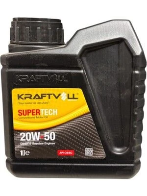 Kraftvoll 20W50 Mineral Motor Yağı Benzin-Dizel 1 Lt ürün görseli 1