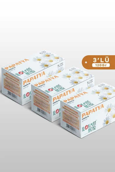 DVD Lokman Aktar Papatya Çay 60 Adet Bardak Poşet Çay 120 gr ürün görseli 1