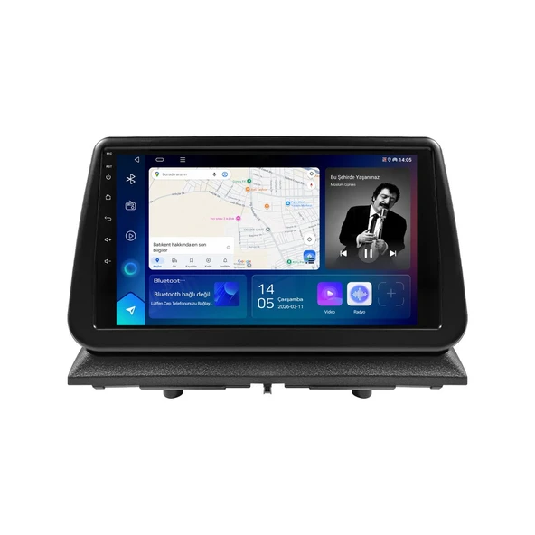 Dodge Nitro 2007-2010 Android Multimedya 9 inç 4-64 GB CarPlay Navigasyon Ekran ürün görseli 1