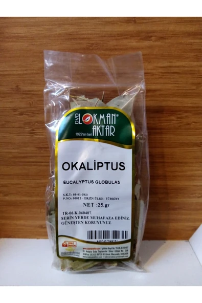 Lokman Aktar Okaliptus 25.gr ürün görseli 1