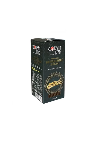 DVD Lokman Aktar Propolisli Meyan Kökü Şurubu 230 ml, DVD Lokman Aktar ürün görseli 1