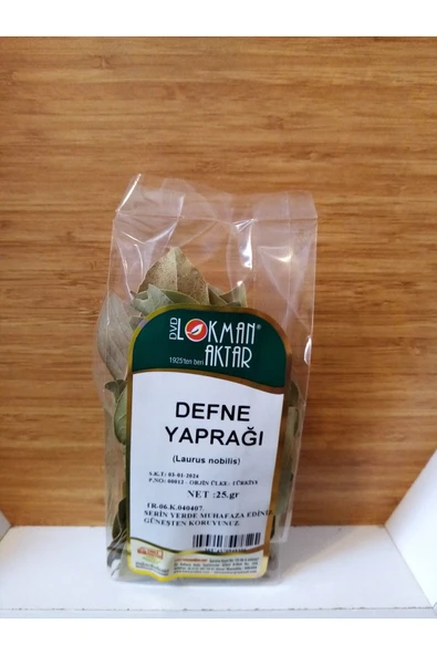 Lokman Aktar Defne Yaprağı 25.gr ürün görseli 1