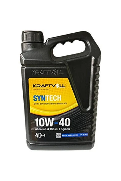 Kraftvoll 10W40 Yarı Sentetik Motor Yağı 4 Lt ürün görseli 1