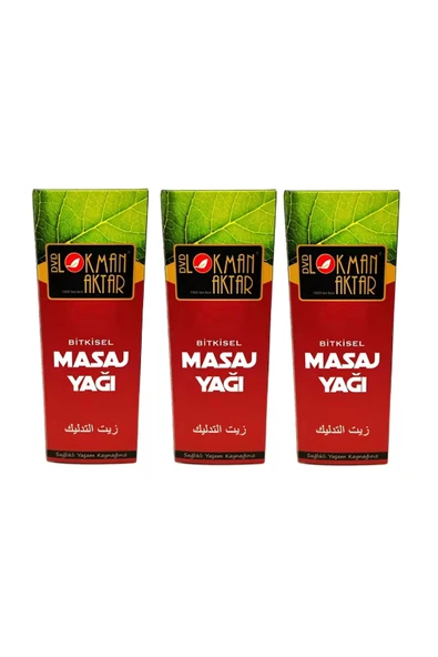 DVD Lokman Aktar Masaj Yağı 150 ml 3Adet, Lokman Aktar ürün görseli 1