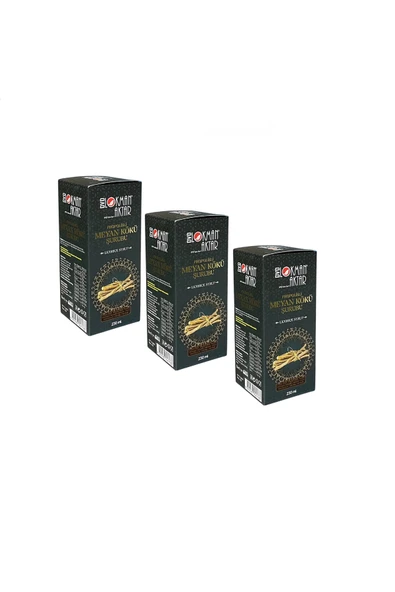 DVD Lokman Aktar Propolisli Meyan Kökü Şurubu 230 ml, 3 Adet, DVD Lokman Aktar ürün görseli 1