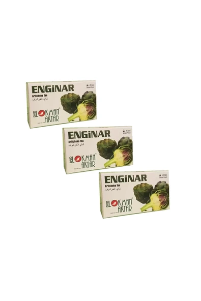 DVD Lokman Aktar Enginar Çayı Süzen Poşet 20x2Gr, 3 AdetLokman Aktar ürün görseli 1