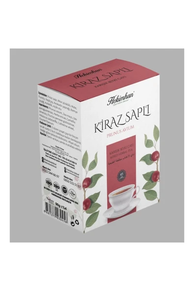 Hekimhan KİRAZ SAPLI KARIŞIK BİTKİ ÇAYI (45'Lİ) ürün görseli 1