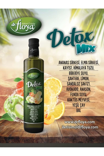 Dr. Floya Detox Mix 500 ml - Resim 2