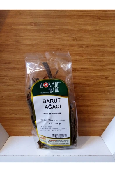 Lokman Aktar Barut Ağacı 40.gr ürün görseli 1