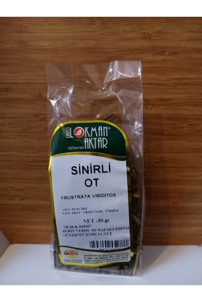 Lokman Aktar Sinirli Ot 30.gr ürün görseli 1